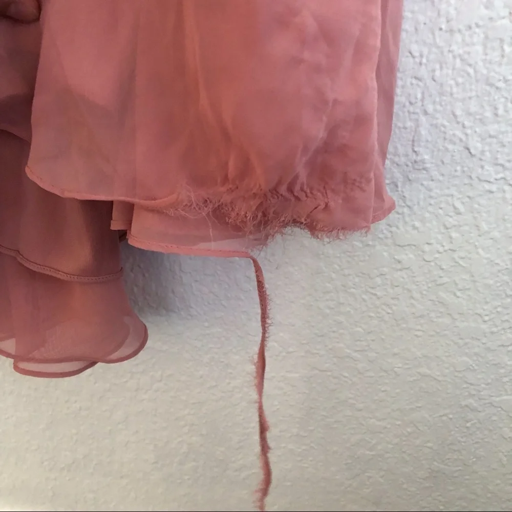 Dessy Collection Dress 2970 Chiffon Sweetheart Maxi‎ Bridesmaid Dress